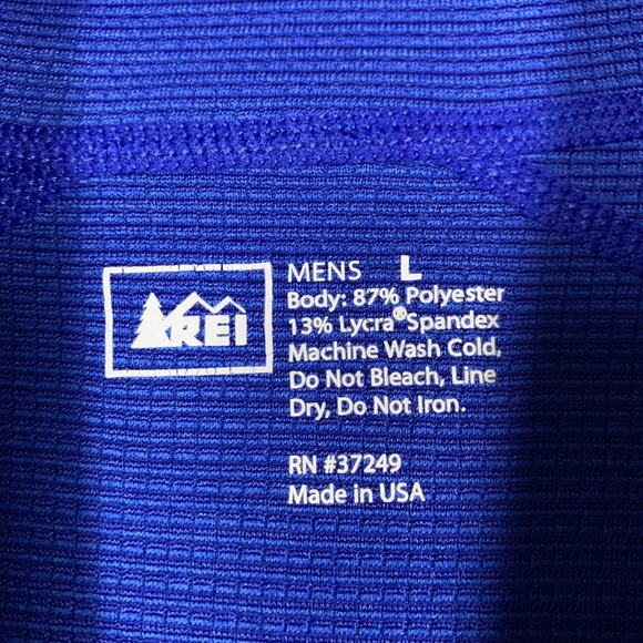 Lot of 2 Pebble Beach REI/Ashworth Men's Large L Blue 1/4 Zip Pullover Golf - Picture 4 of 16